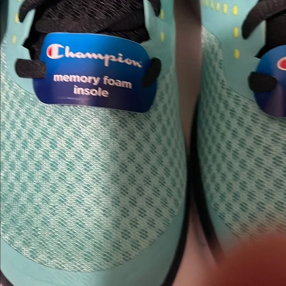 Champion Aqua and Black Running Shoes - Picture 5 of 5